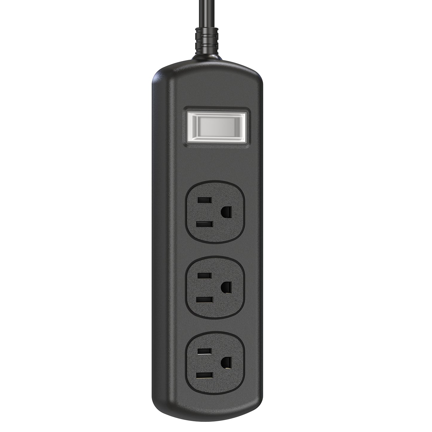 B2-1-KPQ Surge Protector Power Strip, 6Ft Extension Cord with 3 Outlets,  IPX6 Heavy Duty Extension Cord for Indoor Outdoor, 1625W/13A, UL FCC IPX6 Listed (3AC Outlets )